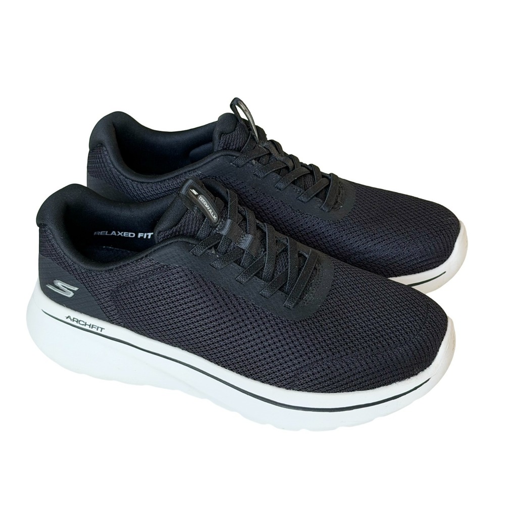 Skechers Go Walk Arch Fit N Joy Amira Women's 9 Black Sneakers Arch Fit Shoes